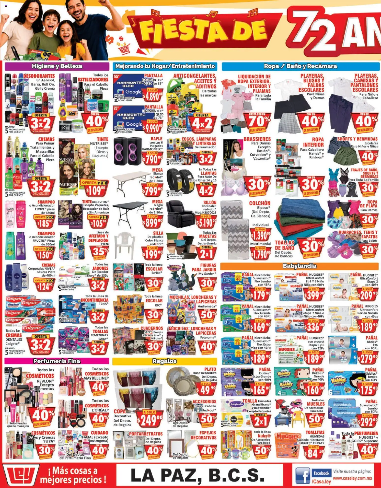 Nuevas ofertas de Casa Ley válidas en toda la República Mexicana desde el 08/09/2026. ¡Encuentra las mejores ofertas en Casa Ley folleto La Paz! | Página: 3 | Productos: Pantalones, Zapatos, Portarretratos, Acondicionador