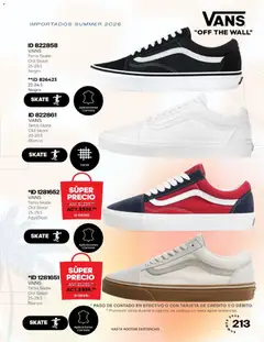 Vista previa de Price Shoes catálogo, nuevo folleto de la tienda, válido en México a partir del 15/05/2026 | Página: 213 | Productos: Tenis