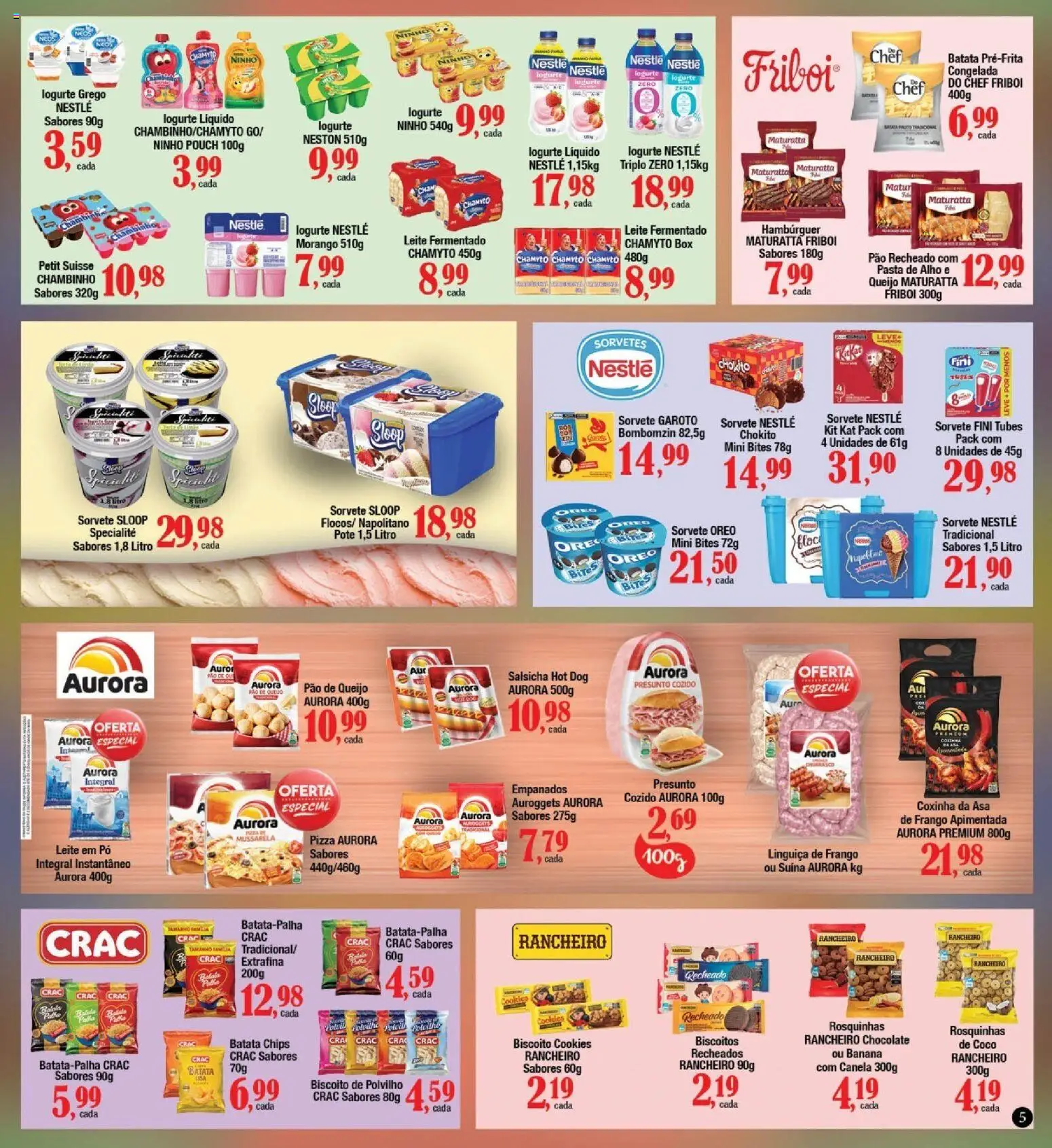 Supermercados Unidos Folheto - válido de 01/09/2026 | Página: 5 | Produtos: Alho, Biscoito, Biscoitos, Mussarela