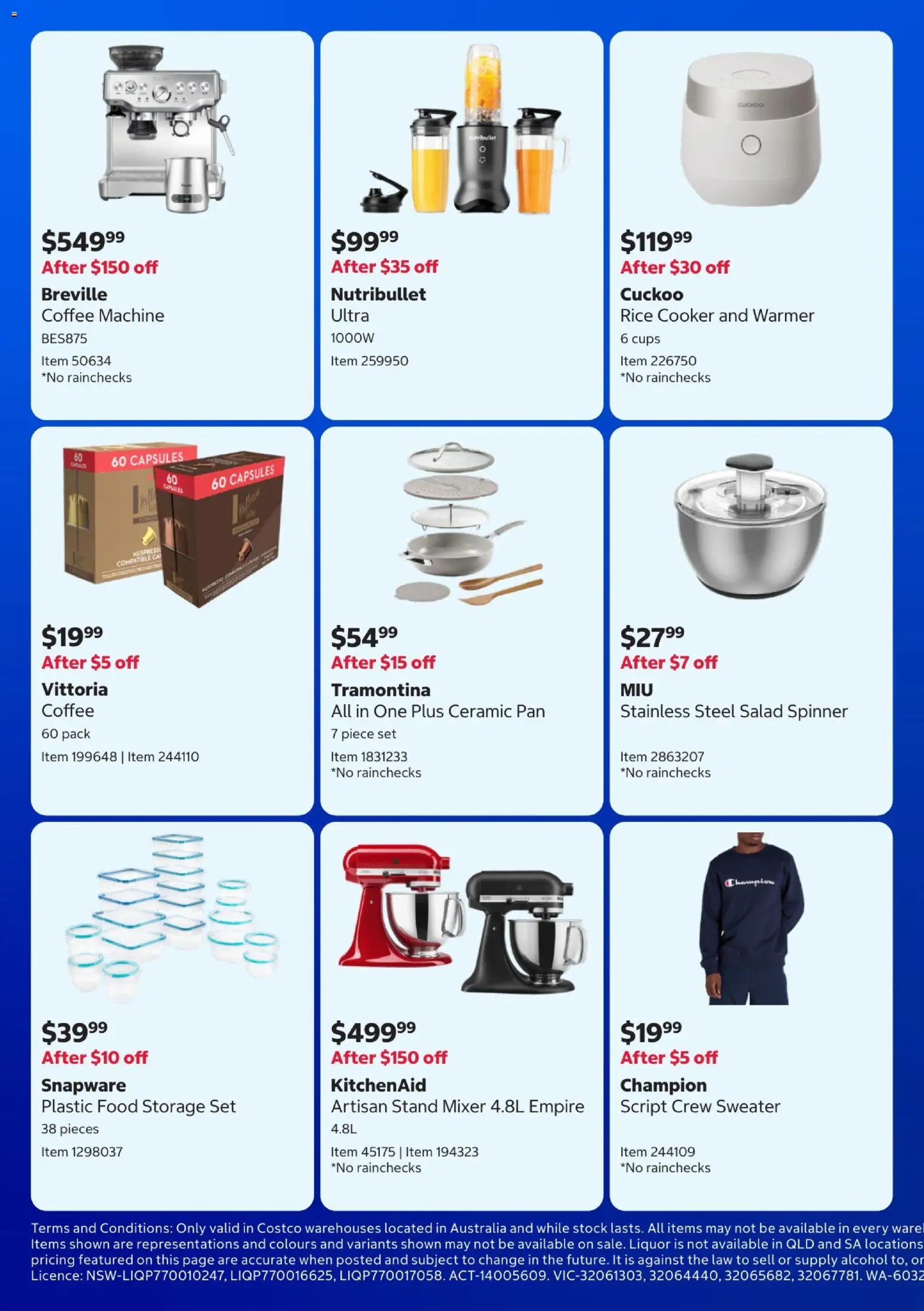 Costco catalogue - valid from 13.04.2026 | Page: 2 | Products: Coffee, Rice, Salad, Sweater
