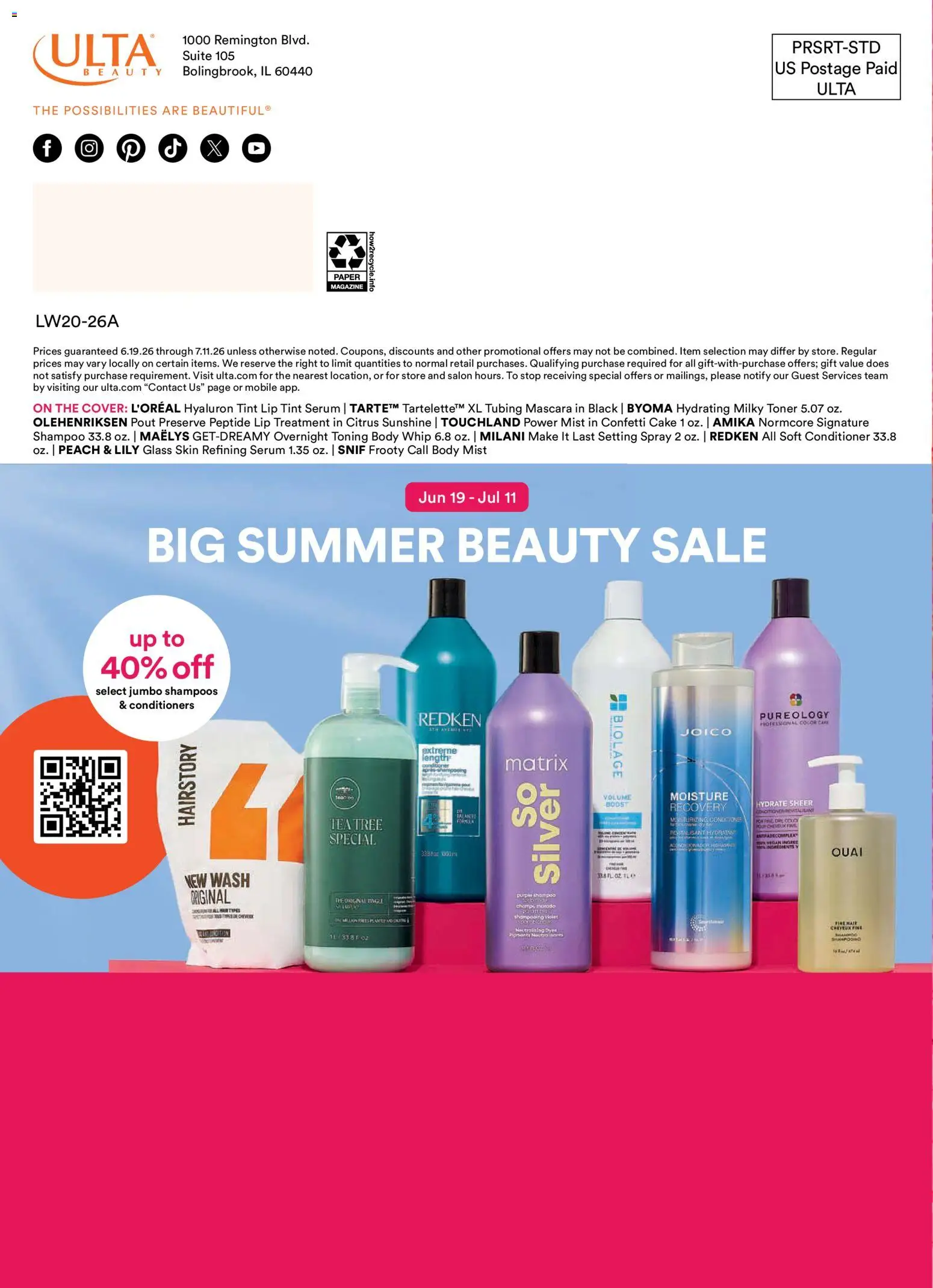 Ulta Beauty Weekly Ad - valid from 19.06.2026 | Page: 56