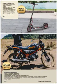 Vista previa de Fuller catálogo Puntos, nuevo folleto de la tienda, válido en México a partir del 15/06/2026 | Página: 49 | Productos: Disco, Scooter, Scooter eléctrico, Batería