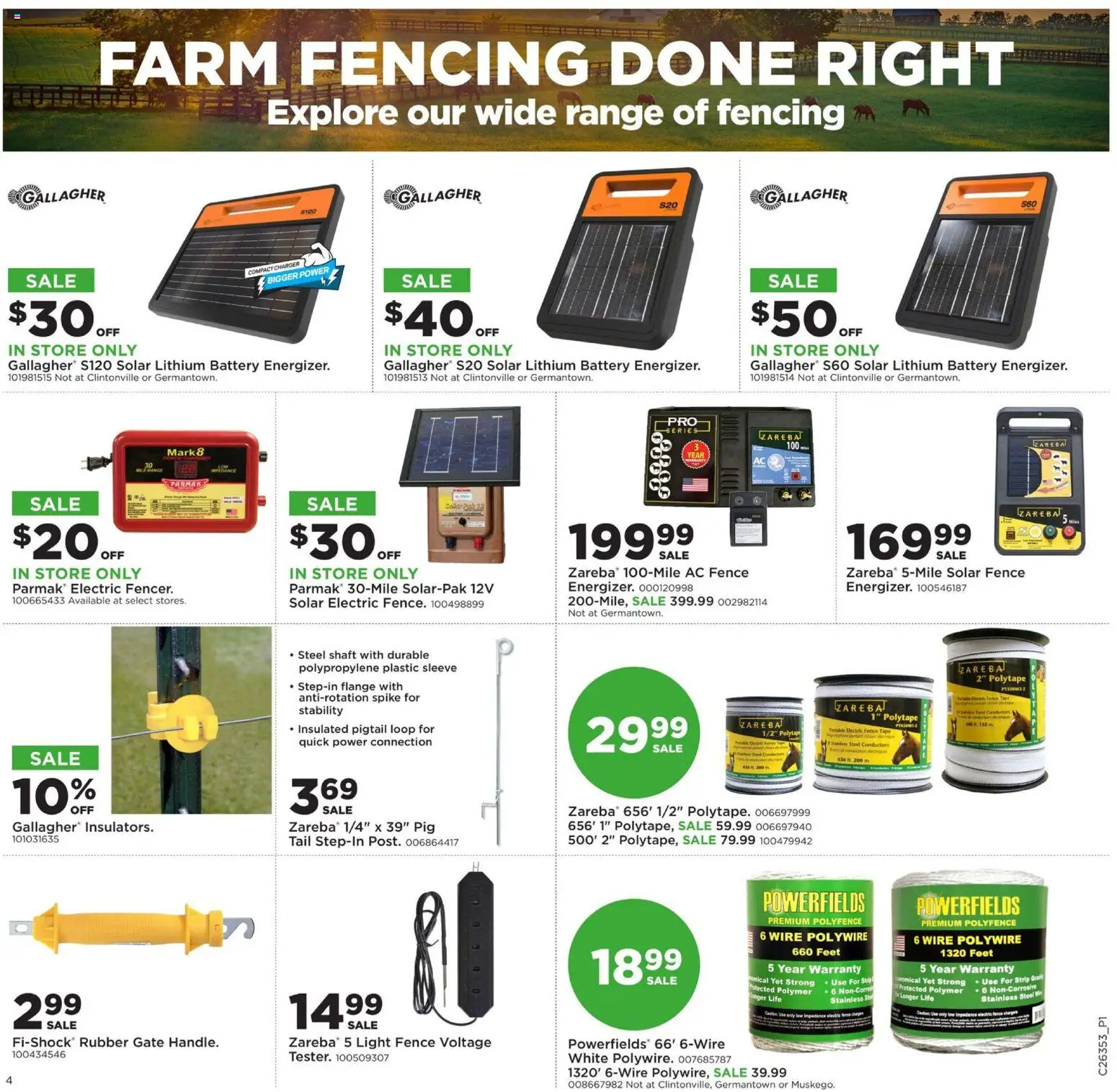 Mills Fleet Farm Rural Life - valid from 08/24/2026 | Page: 4