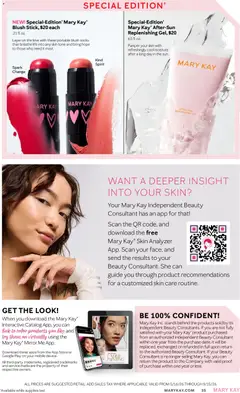 Preview of Mary Kay weekly ads valid from 16.05.2026 | Page: 35 | Products: Mirror, Blush