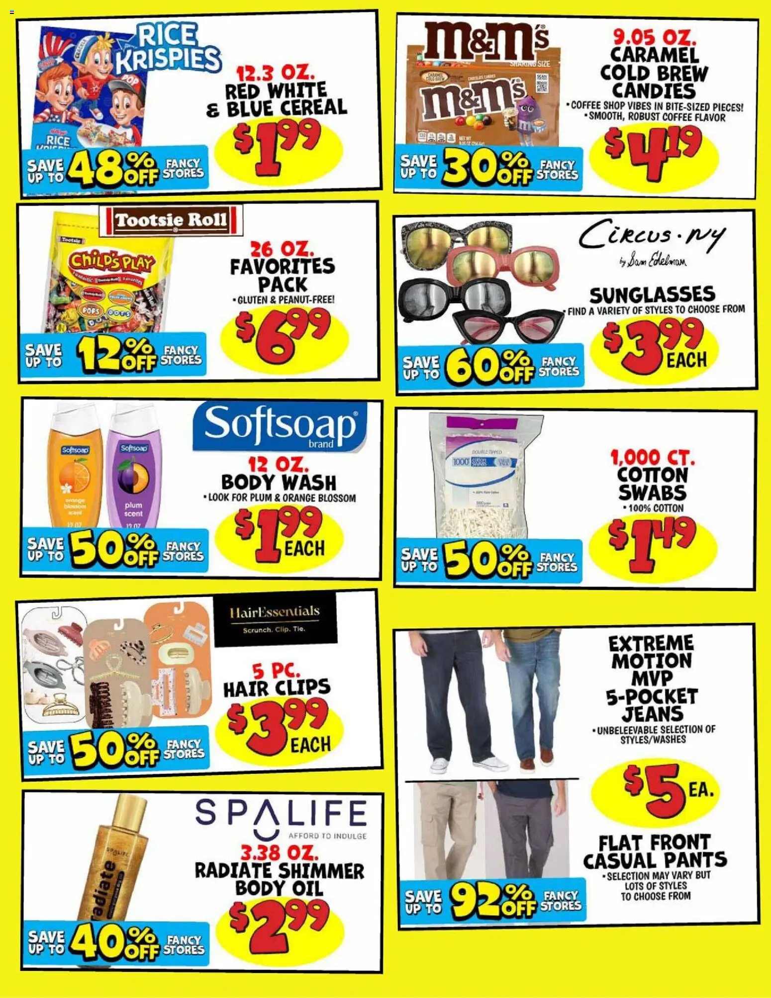 Ollie's Ad - valid from 09/03/2026 | Page: 3 | Products: Oil, Coffee, Candies, Body Wash