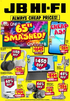 Preview of JB Hi-Fi Always Cheap Prices - valid from 30/07/2026