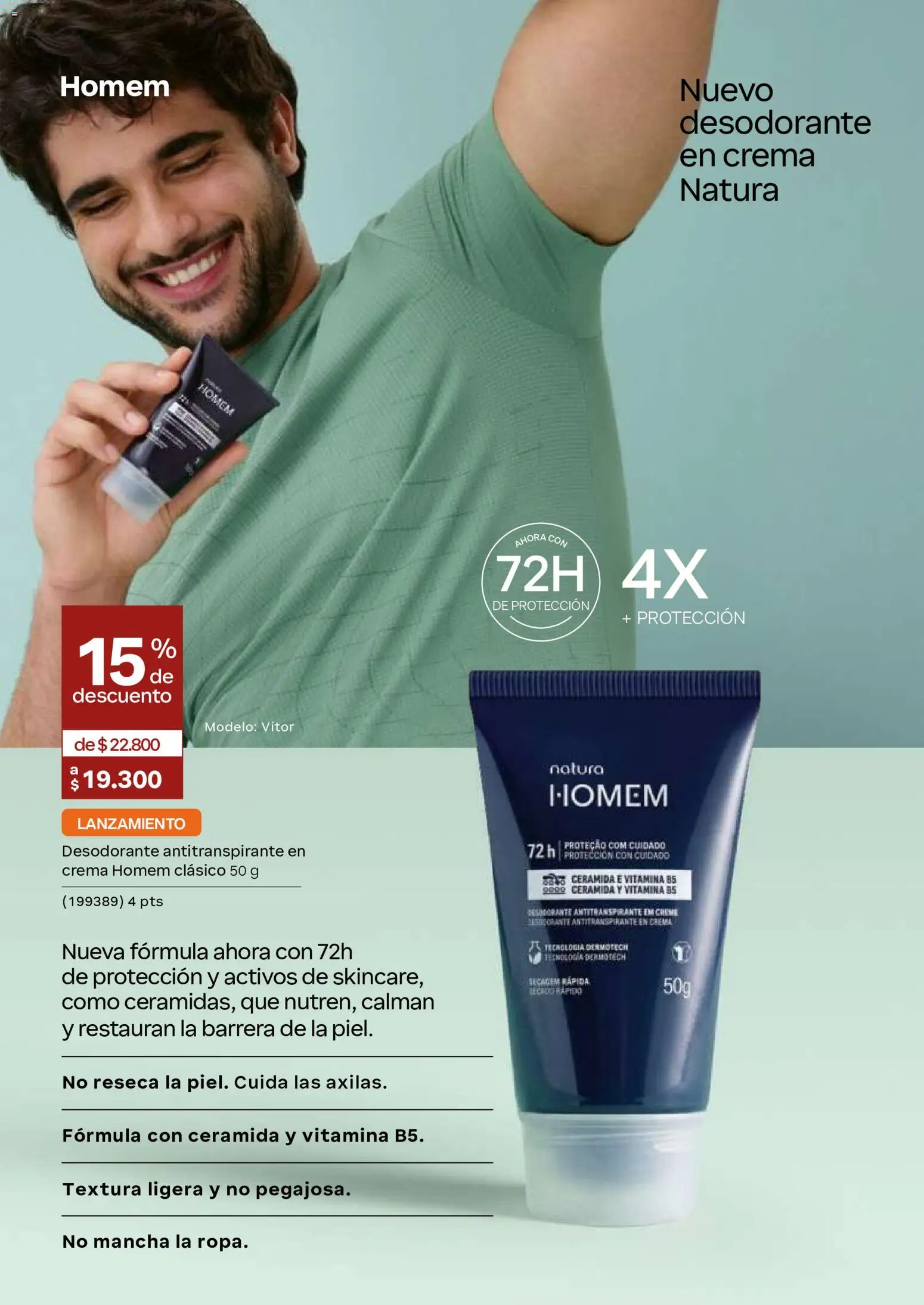 Natura revista - valida desde el 02/09/2026 | Página: 48 | Productos: Crema, Desodorante, Antitranspirante