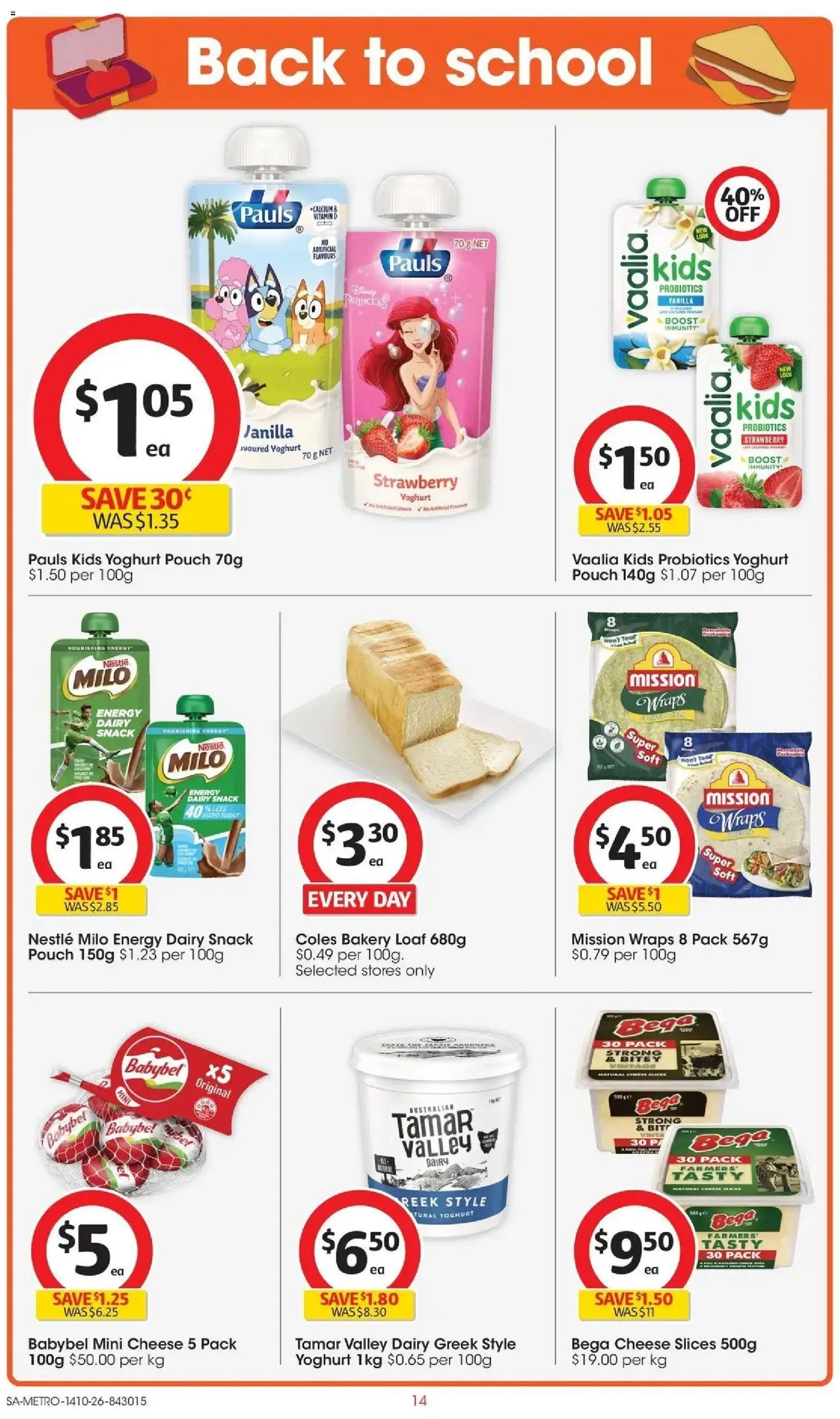 ﻿Coles catalogue valid from 14/10/2026 > Online Australia | Page: 14