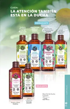 Vista previa de Yves Rocher campaña 7 2026, nuevo folleto de la tienda, válido en México a partir del 12.05.2026 | Página: 103 | Productos: Hinojo, Limón, Gel de ducha