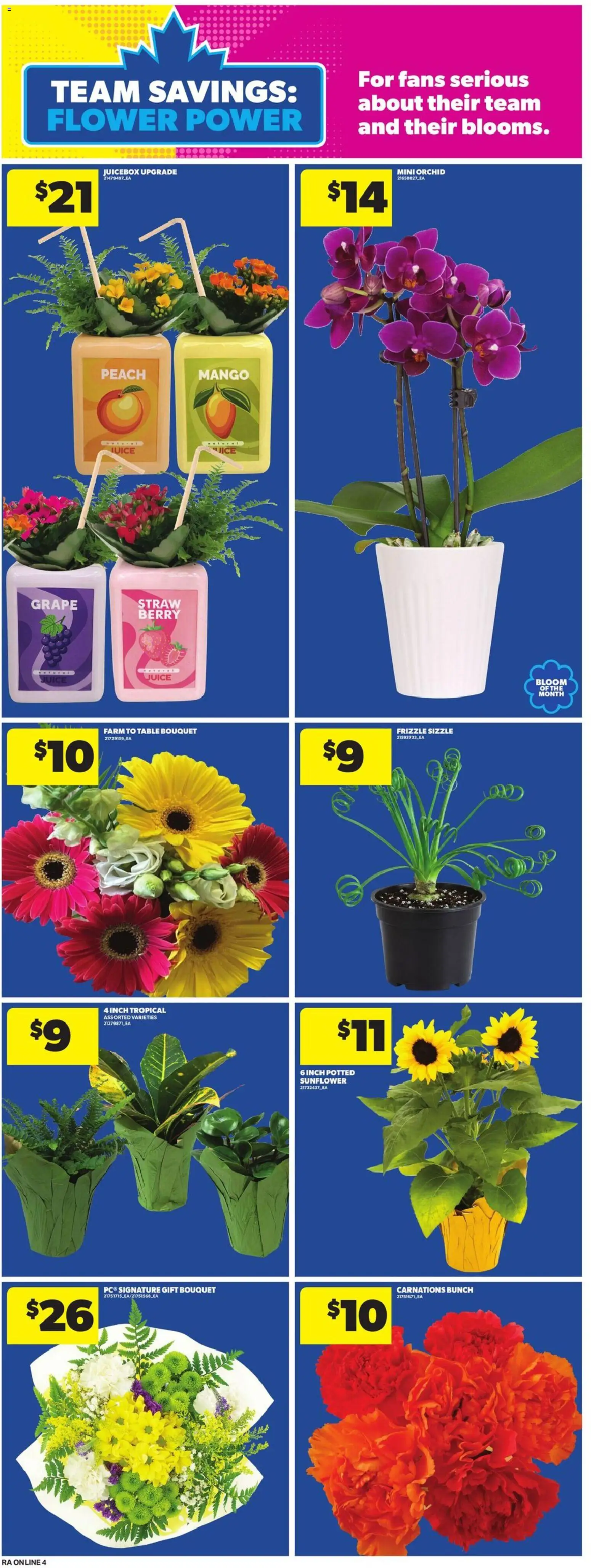 Atlantic Superstore flyer valid from Jul 2, 2026 | Page: 10 | Products: Table, Juice