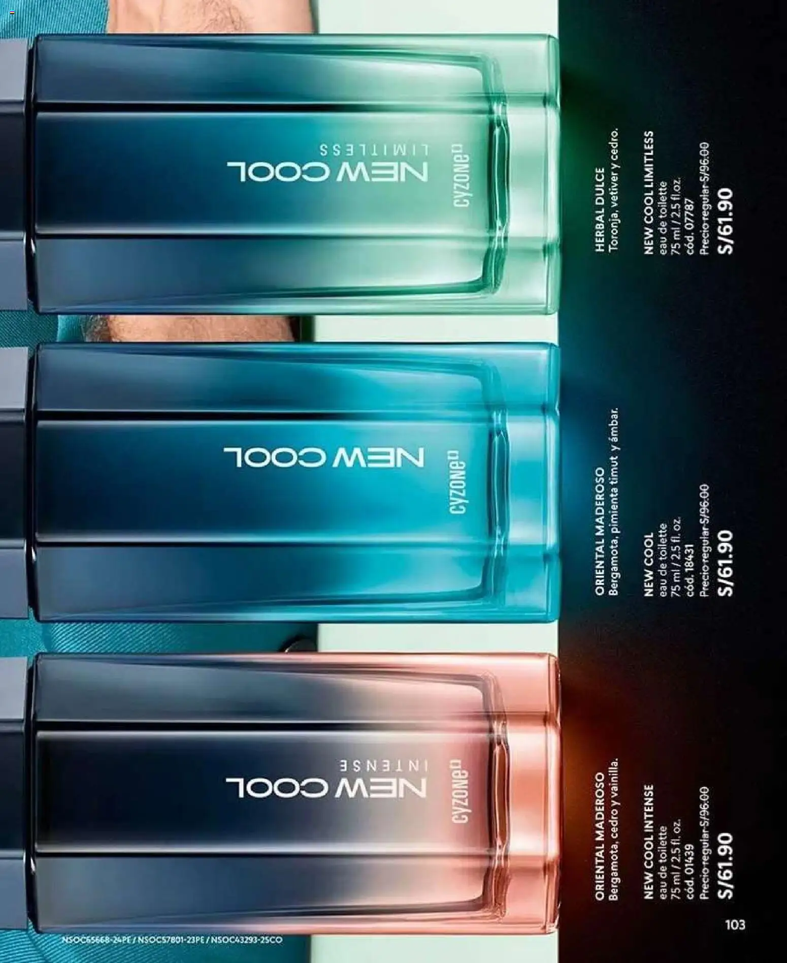 Catálogo CyZone válido desde 22/08/2026 | Página: 103 | Productos: EAU de Toilette