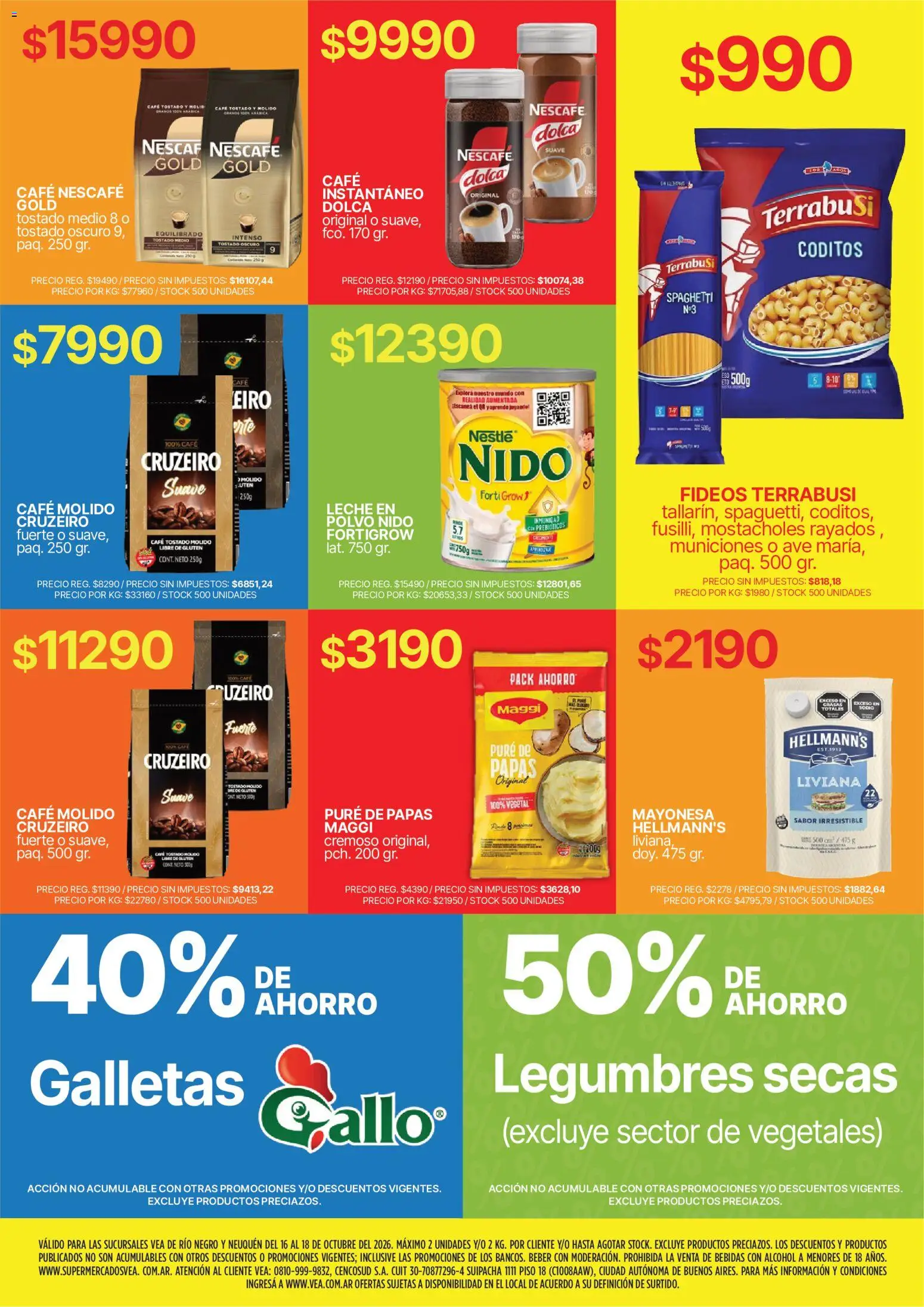 Vea - Fin de semana de Río Negro y Neuquén │ válido desde el 16/10/2026 | Página: 6