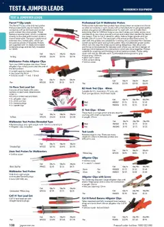 Preview of Jaycar Engineering & Scientific Catalogue 2025/2026  - valid from 09.07.2025 | Page: 108