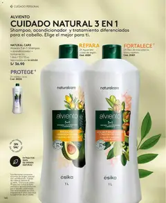 Vista previa de folleto Ésika catálogo - Campaña 9 de la Ésika válido desde 16.05.2026 | Página: 154 | Productos: Shampoo, Acondicionador