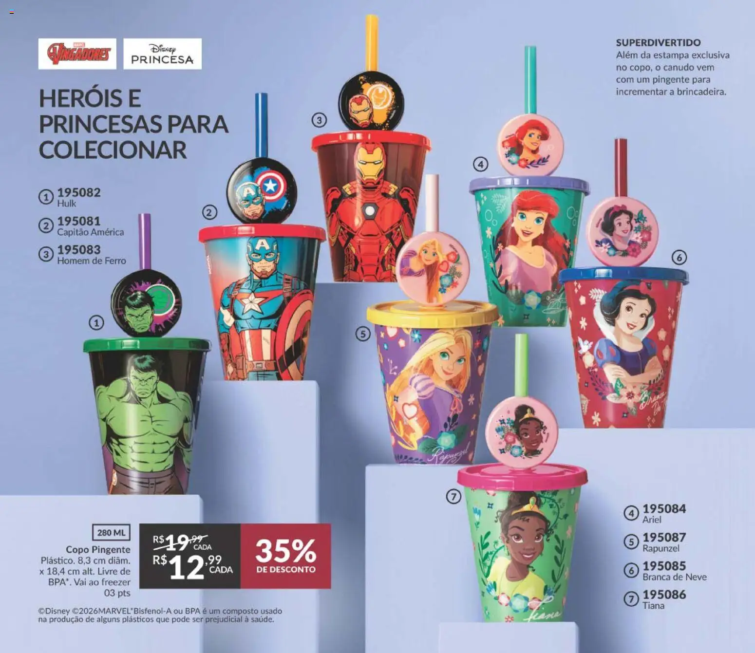 Avon Folheto - válido de 01/09/2026 | Página: 78 | Produtos: Ferro, Ariel, Freezer, Pingente