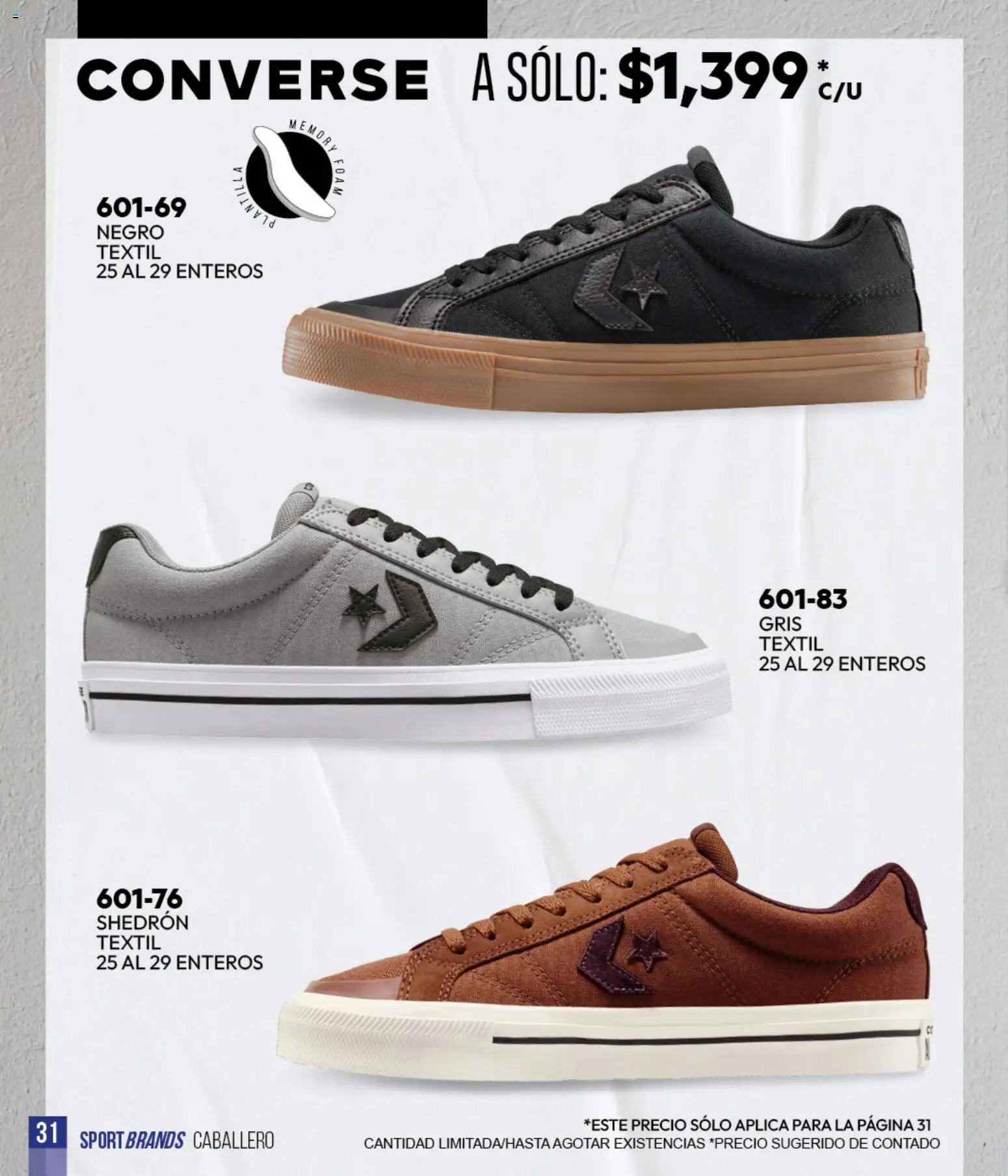 Nuevas ofertas de Cklass válidas en toda la República Mexicana desde el 05.03.2026. ¡Encuentra las mejores ofertas en Cklass catálogo Verano Sportbrands Dama! | Página: 195