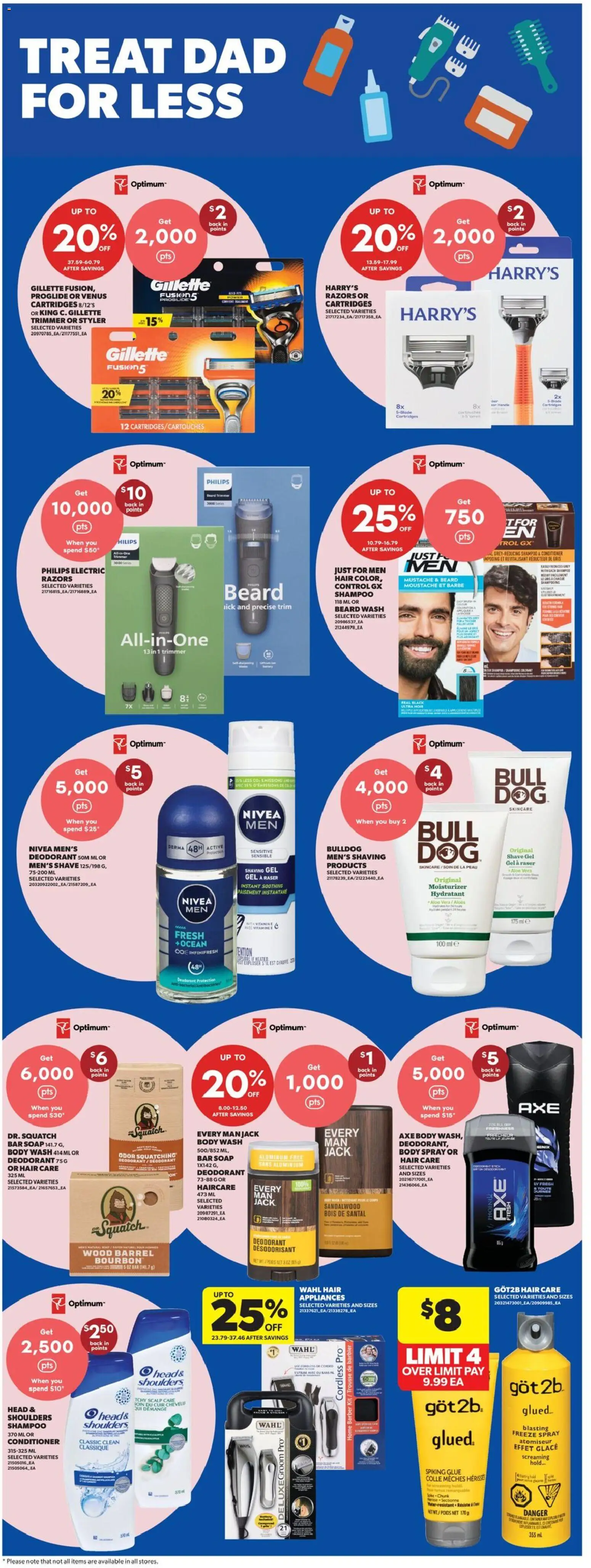 Real Canadian Superstore flyer valid from 18.06.2026 | Page: 9 | Products: PC, Shampoo, Conditioner, Deodorant