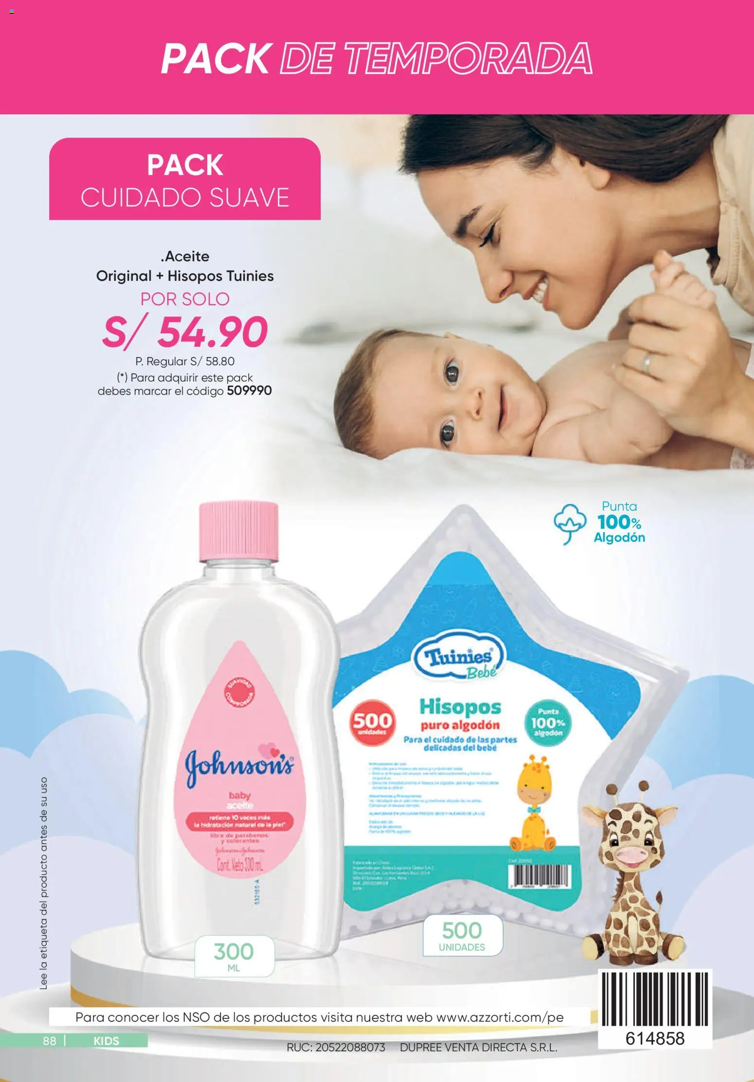 Catálogo Azzorti válido desde 18.05.2026 | Página: 88 | Productos: Aceite