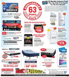 Preview of ABC Warehouse weekly ads valid from 09/27/2026