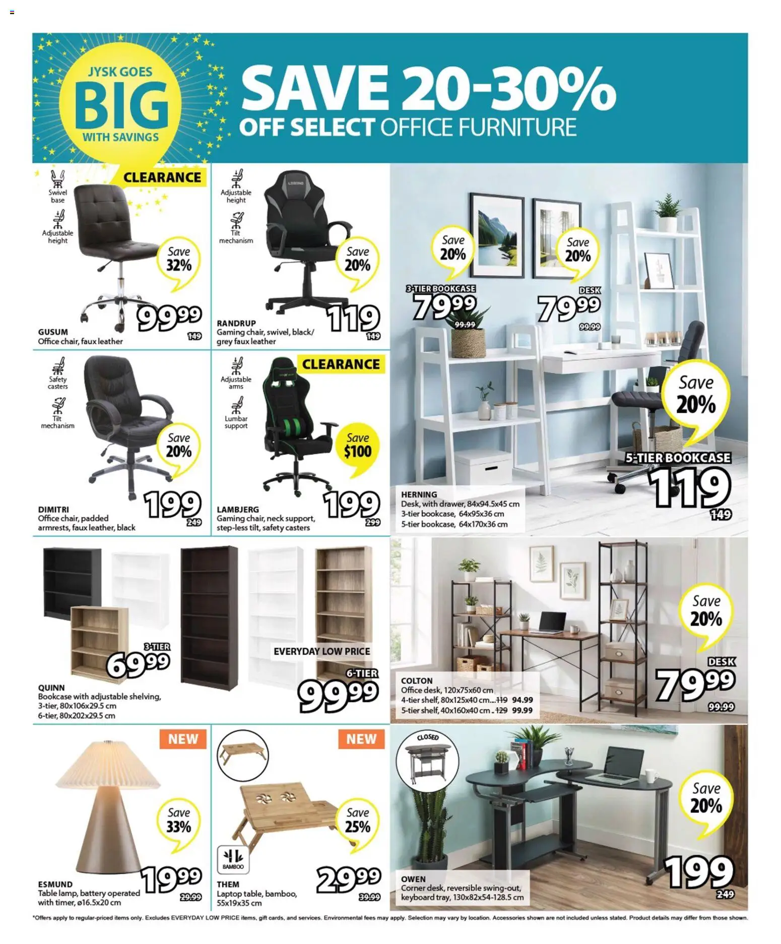 JYSK flyer valid from 21.05.2026 | Page: 10 | Products: Keyboard, Table, Battery