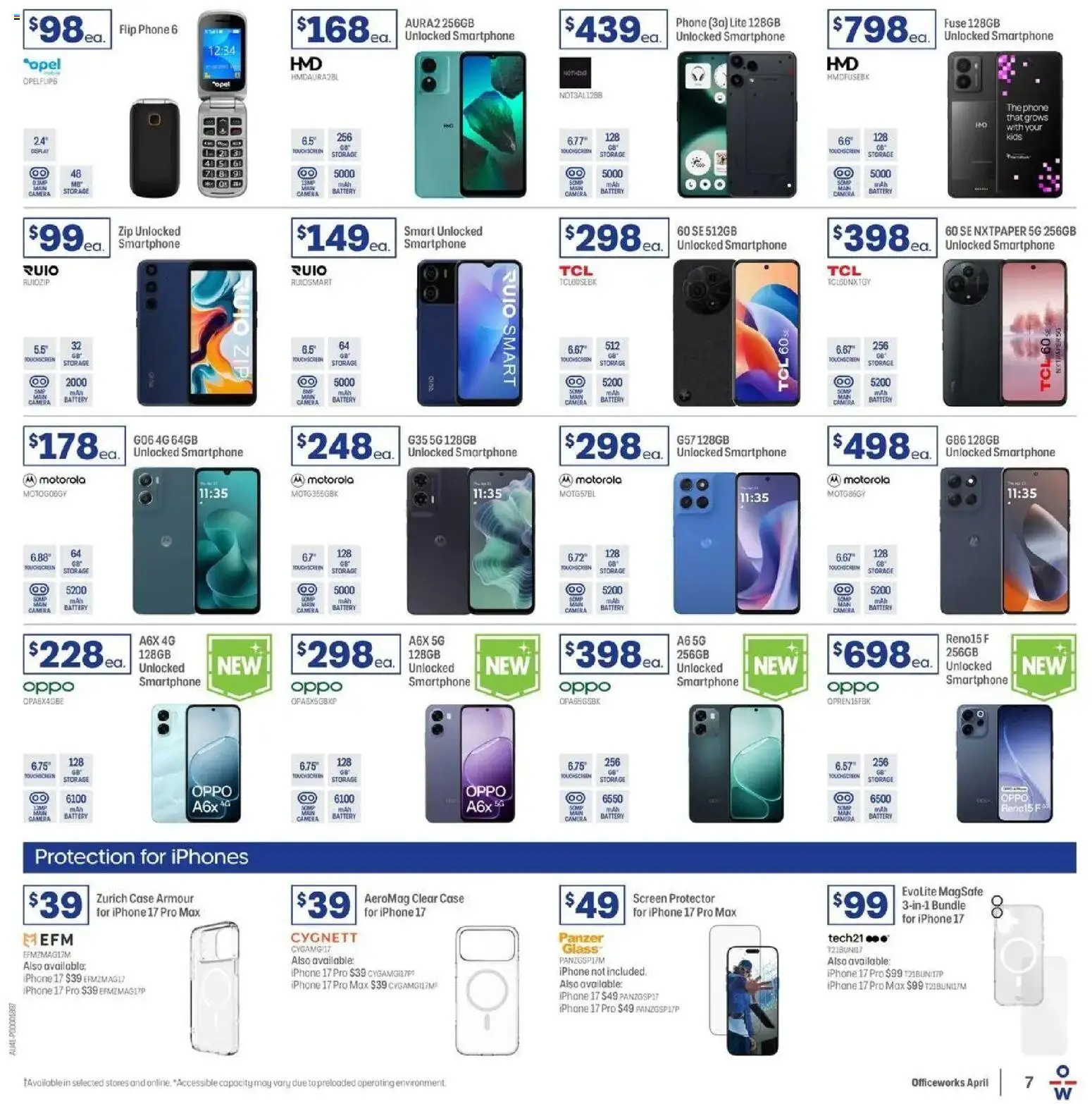 Officeworks weekly catalogue from 31/03/2026