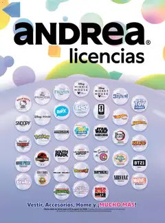 Vista previa de Andrea catálogo Lo más divertindo en ropa, nuevo folleto de la tienda, válido en México a partir del 24.05.2026