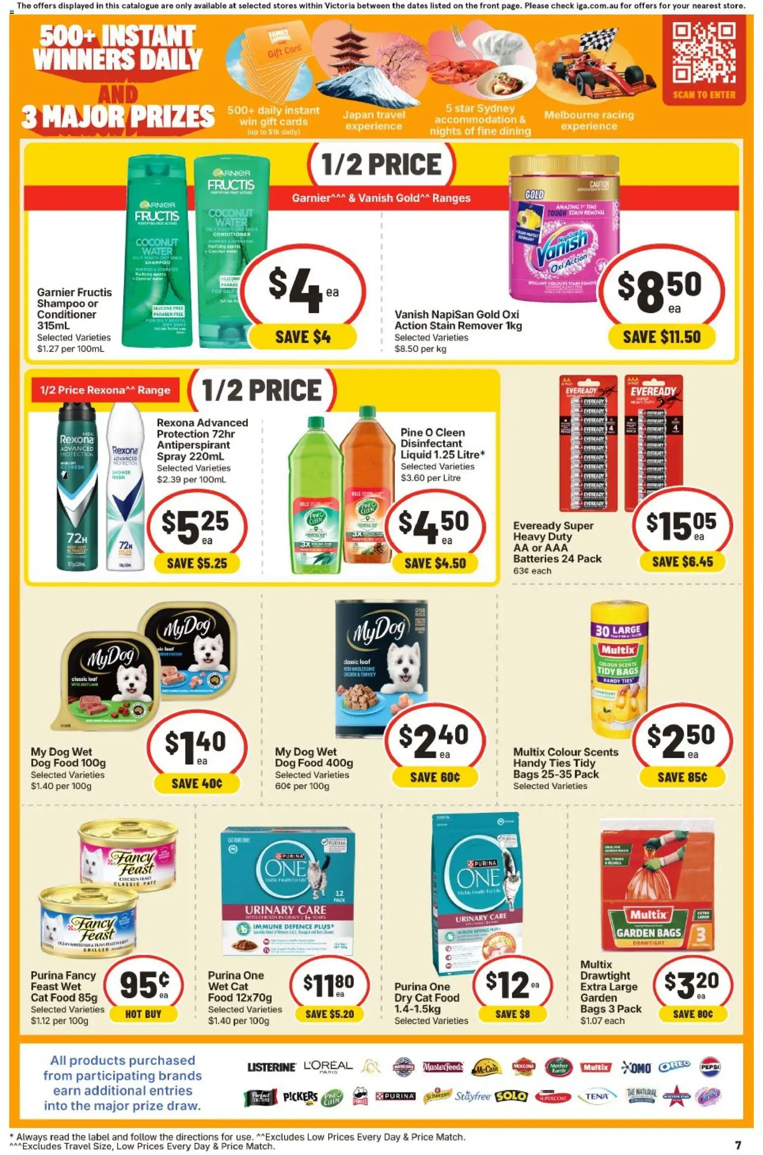 Ritchies catalogue - valid from 15/07/2026 | Page: 8 | Products: Shampoo, Antiperspirant, Pepsi, Stain remover
