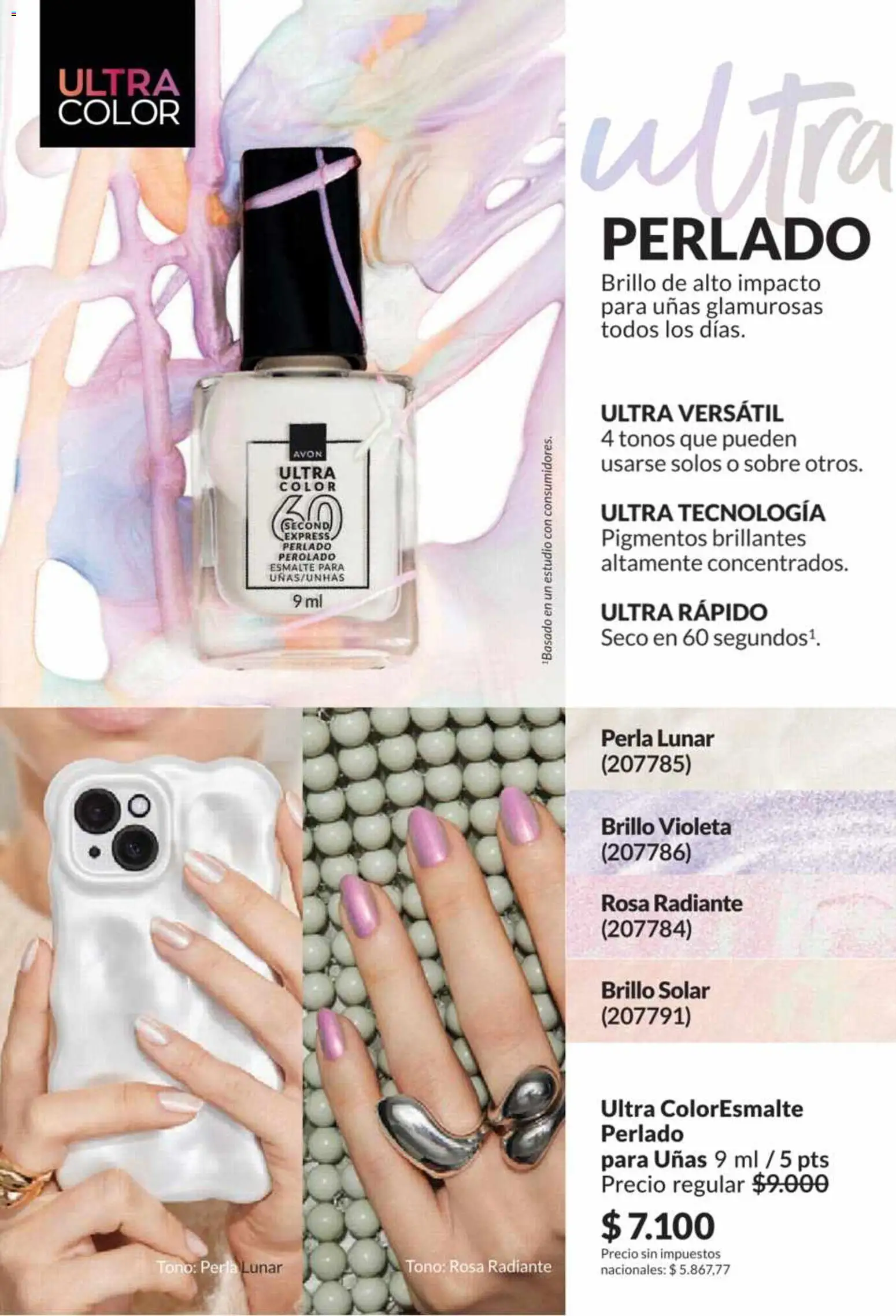Catálogo AVON Campaña 5/2026 │ válido desde el 01.05.2026 | Página: 26 | Productos: Sobre, Brillo, Radiante
