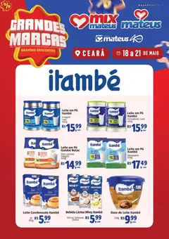 Mateus ofertas Grandes Marcas - Pré-Visualização do folheto da loja Mateus, válido de 18.05.2026