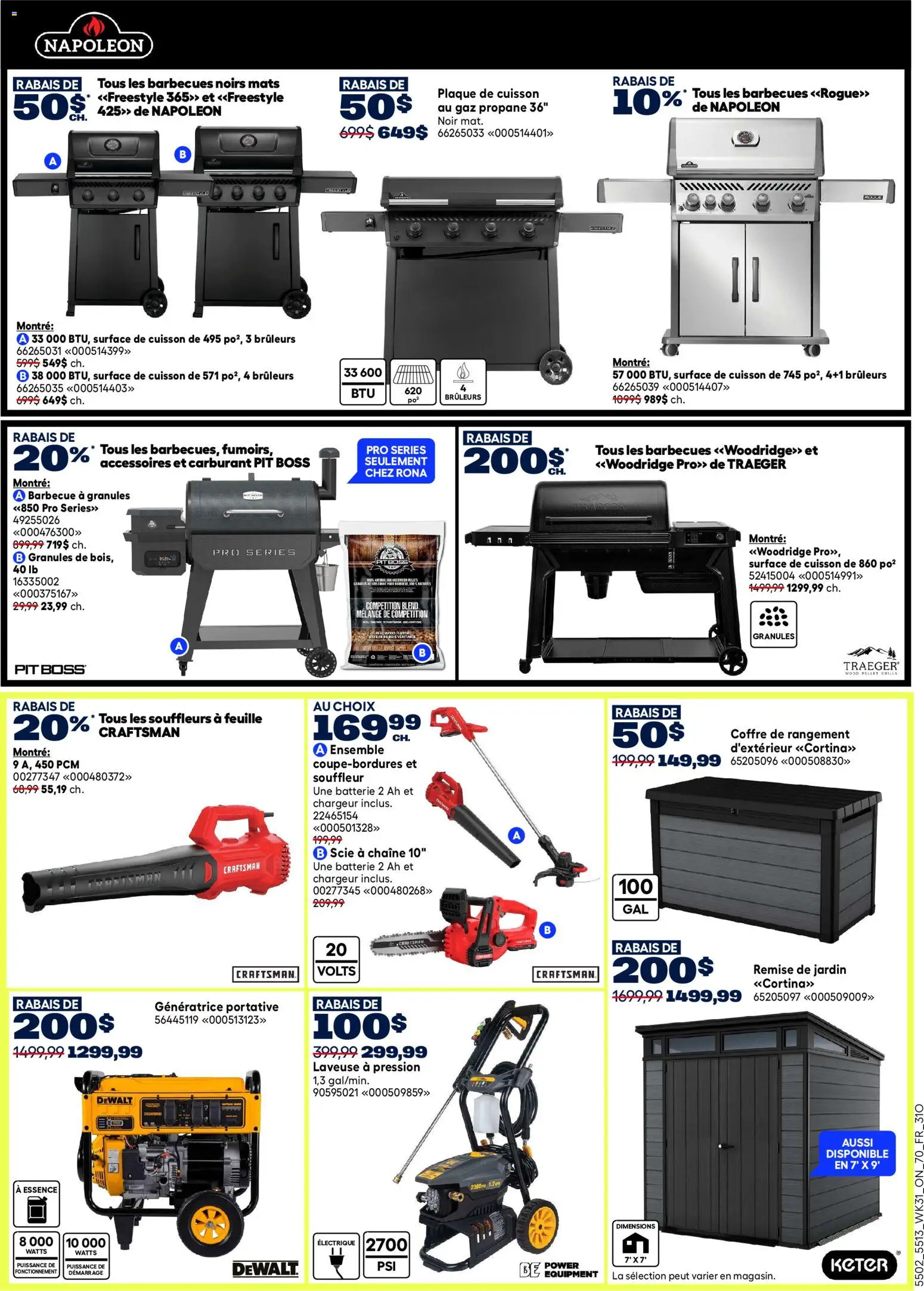 Rona flyer valid from Aug 27, 2026 | Page: 8 | Products: Granules
