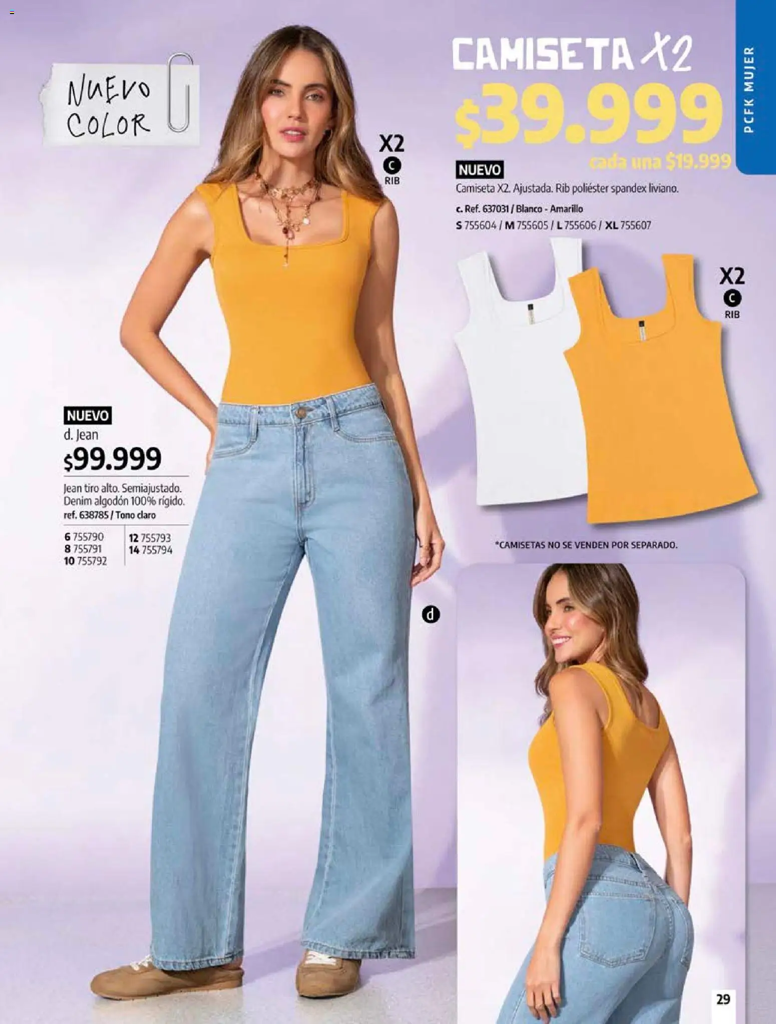 Pacifika revista - valida desde el 18/10/2026 | Página: 29 | Productos: Algodón, Jean, Camiseta