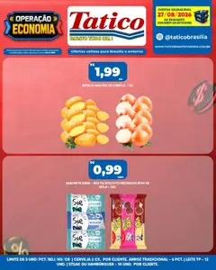 Tatico ofertas do Dia - Pré-Visualização do folheto da loja Tatico, válido de 27/08/2026