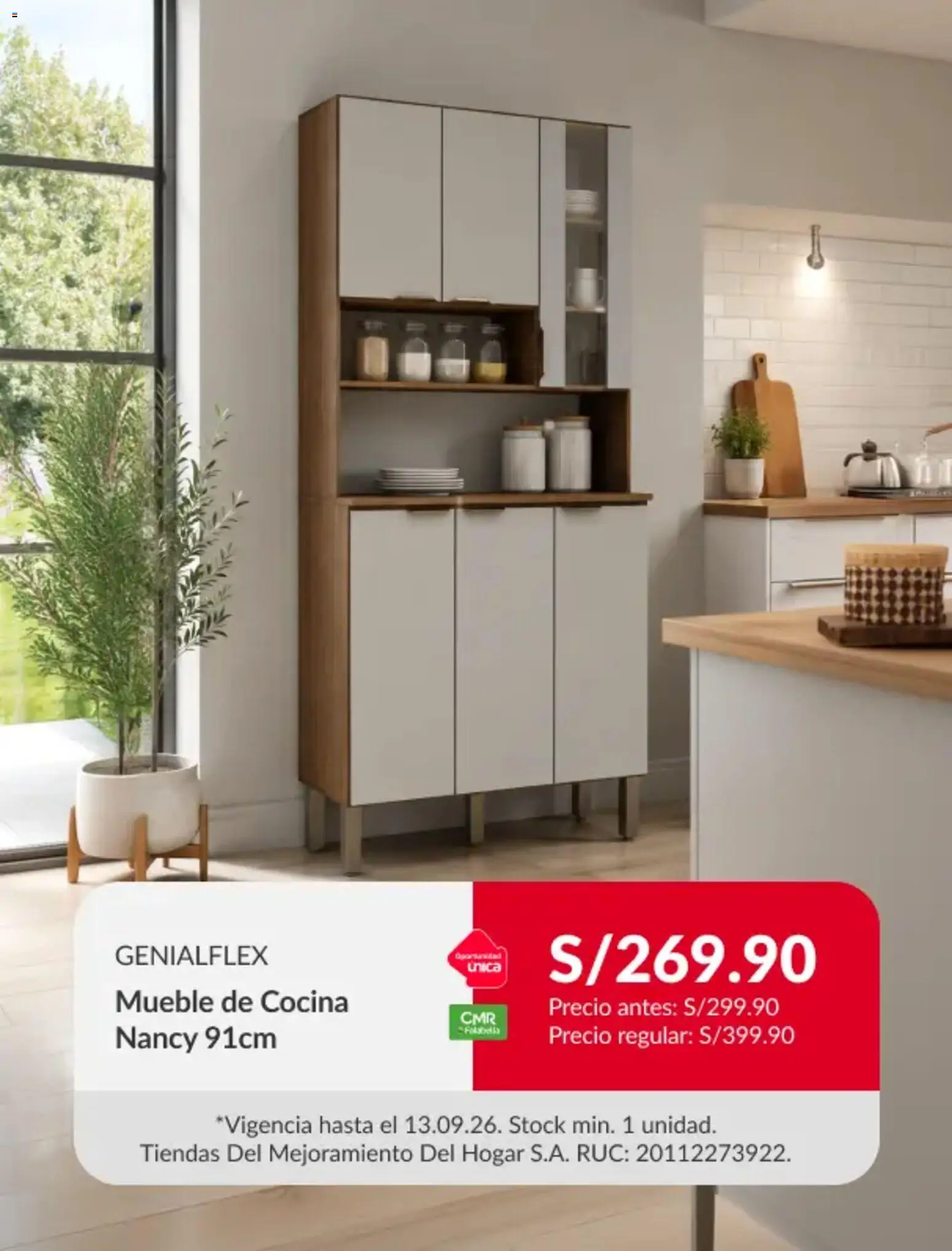 Catálogo Sodimac válido desde 07/09/2026 | Página: 6 | Productos: Cocina