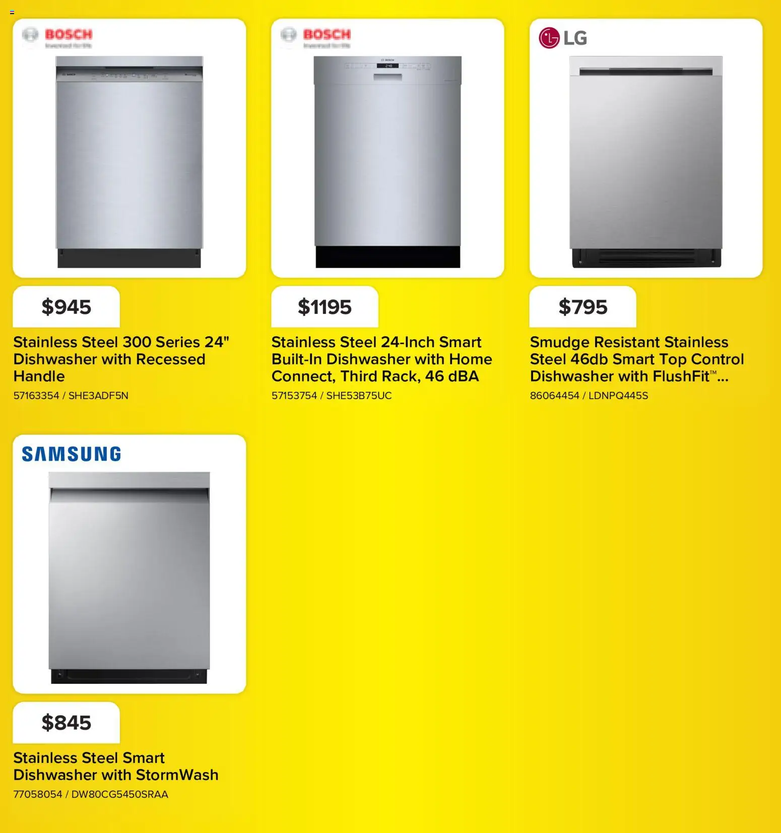 Leon's flyer valid from Oct 1, 2026 | Page: 7 | Products: Dishwasher