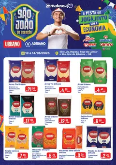 Mateus ofertas Exclusivo Urbano - Pré-Visualização do folheto da loja Mateus, válido de 10.06.2026