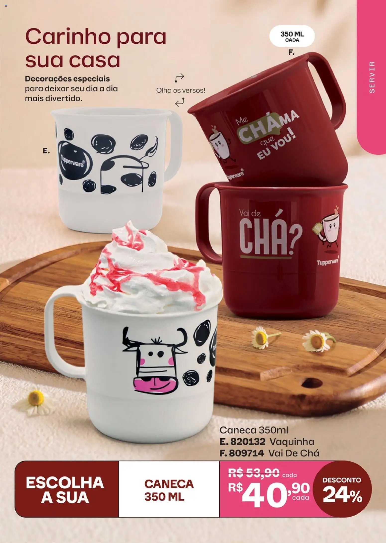 Tupperware Folheto - válido de 01/09/2026 | Página: 13 | Produtos: Caneca, Chá