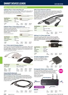 Preview of Jaycar Engineering & Scientific Catalogue 2025/2026  - valid from 09.07.2025 | Page: 418