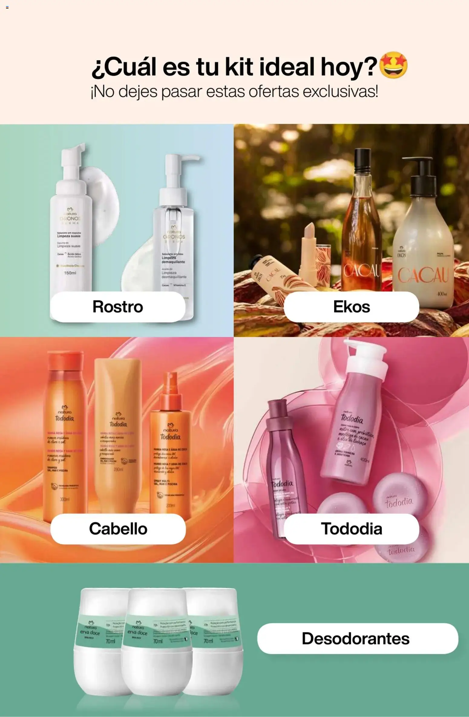 Catálogo Natura Ciclo 3 │ válido desde el 09/02/2026 | Página: 7 | Productos: Desmaquillante, Mango, Cacao