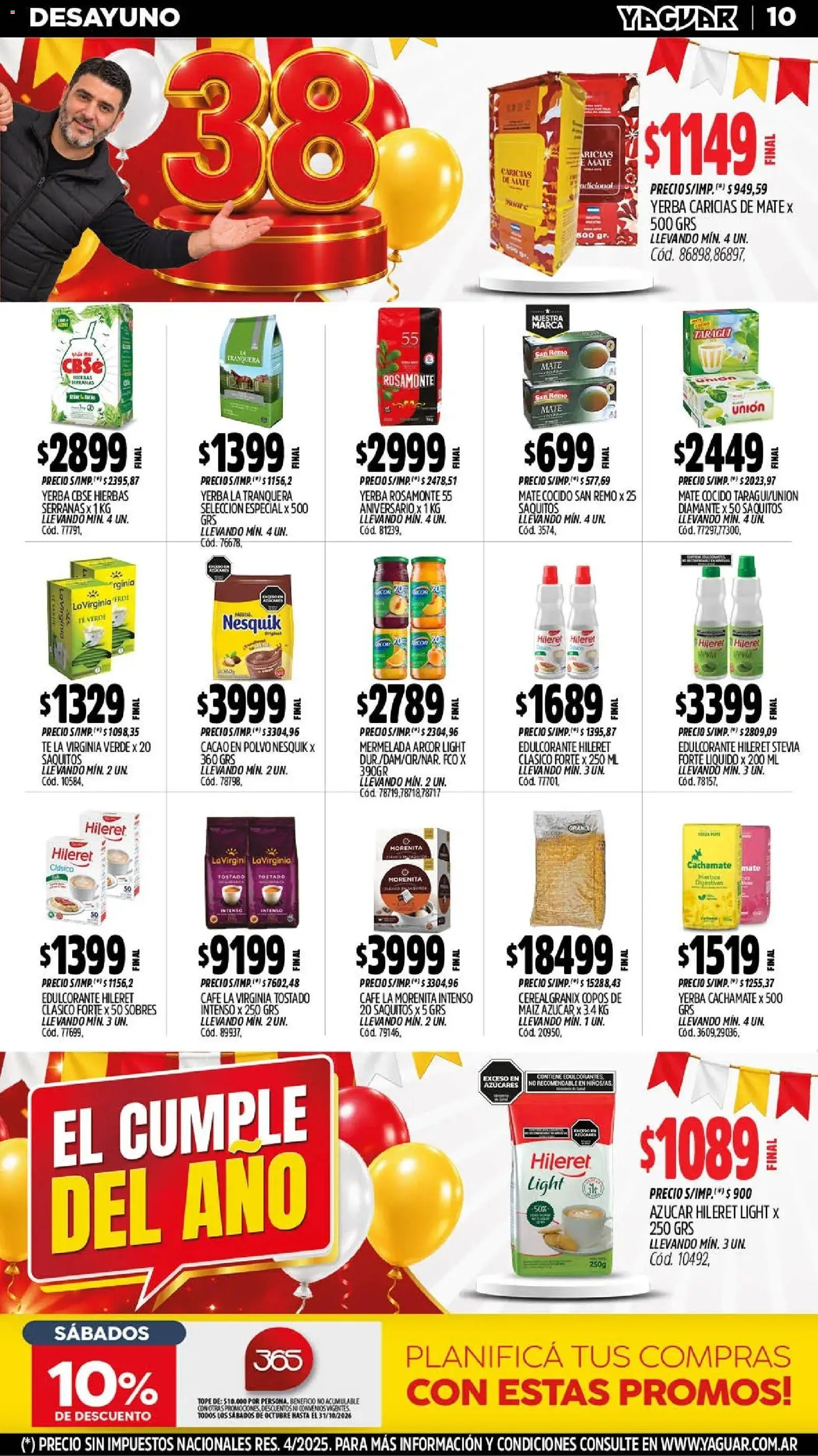 Yaguar - Oferta semanal Buenos Aires │ válido desde el 12/10/2026 | Página: 11