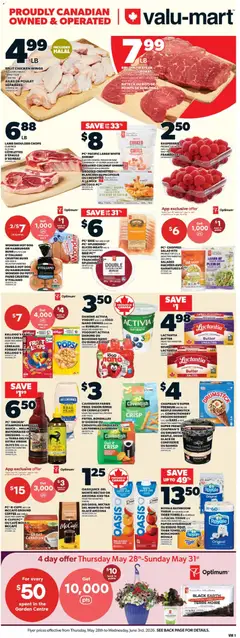 Preview of Valu Mart weekly flyer from shop Valu Mart valid from 28.05.2026