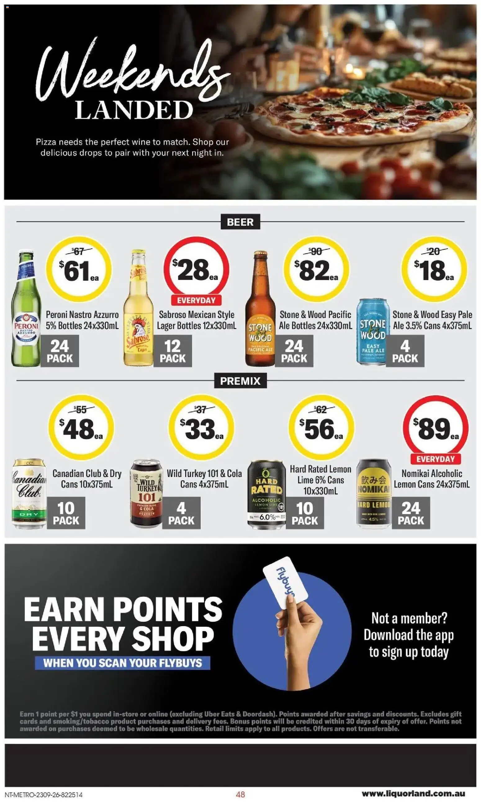 Coles catalogue - valid from 23/09/2026 | Page: 48 | Products: Wine, Beer, Wood, Lime