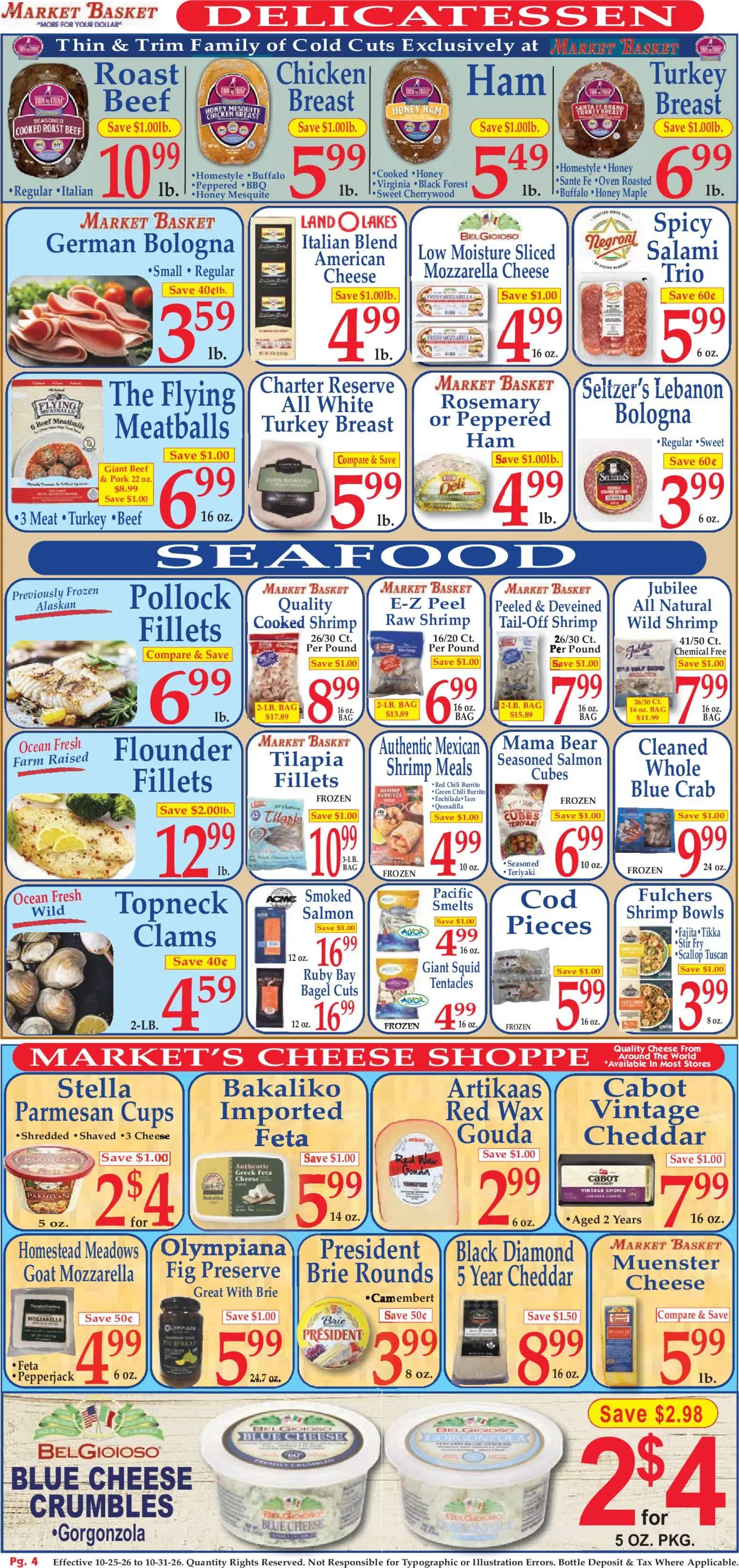Market Basket Ad - valid from 10/25/2026 | Page: 4