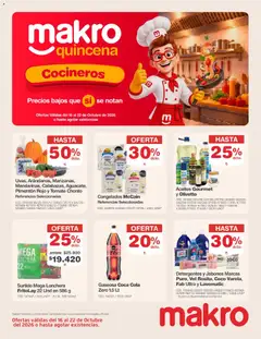 Makro catálogo -  Vista previa de la revista de la tienda Makro valido desde el 16/10/2026