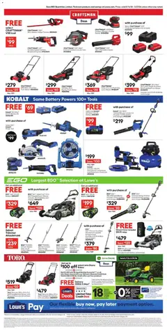 Preview of Lowe's weekly ads valid from 14.05.2026 | Page: 3