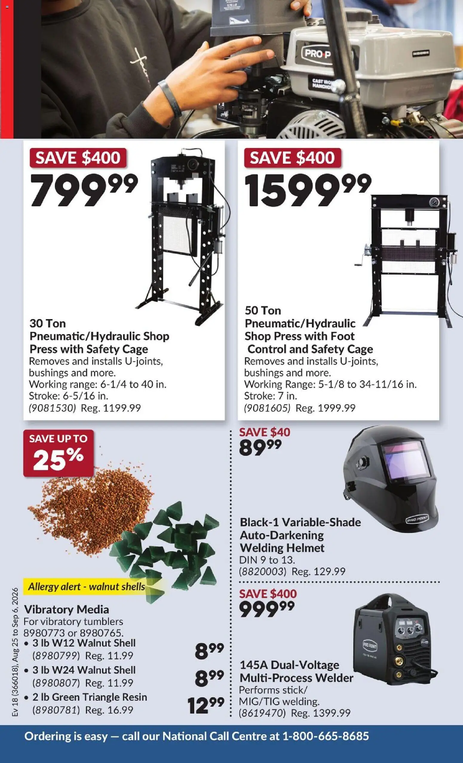 Princess Auto flyer valid from Aug 25, 2026 | Page: 8