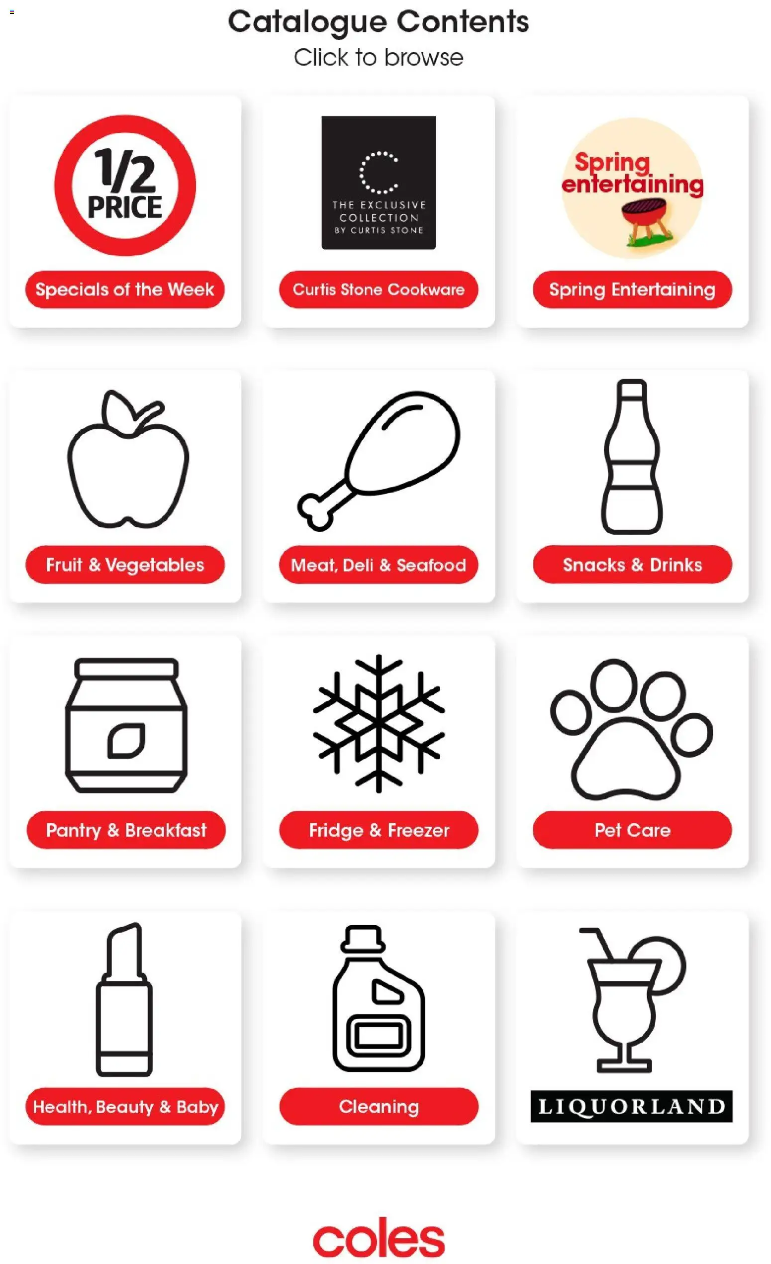 Coles catalogue - valid from 30/09/2026 | Page: 50 | Products: Jim Beam, Beer, Passionfruit, Sugar