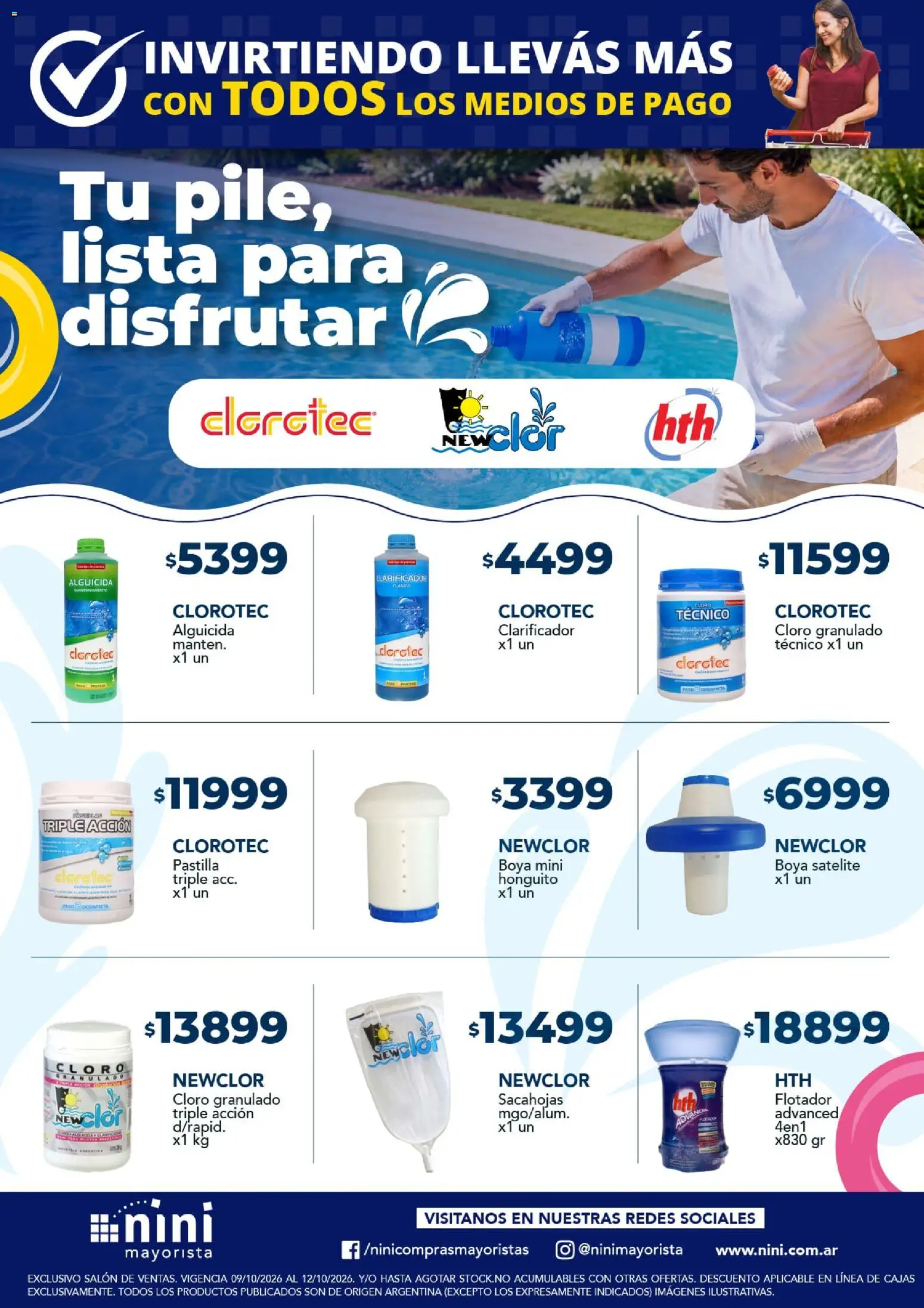 NINI Mayorista Viernes a Lunes │ válido desde el 09/10/2026 | Página: 3