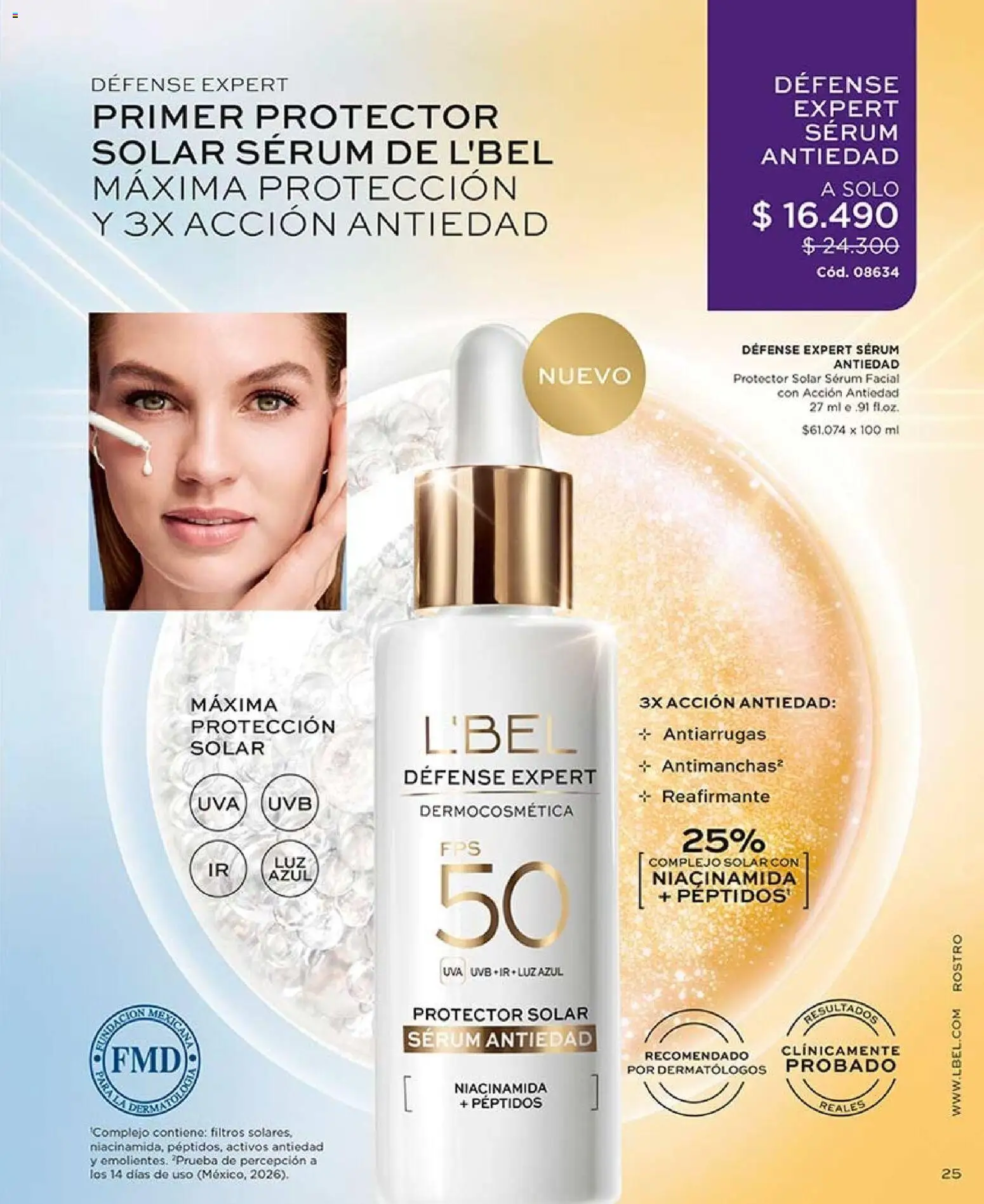 Catálogo L'Bel Campaña 15 │ válido desde el 06.09.2026 | Página: 25 | Productos: Uva, Protector solar, Serum