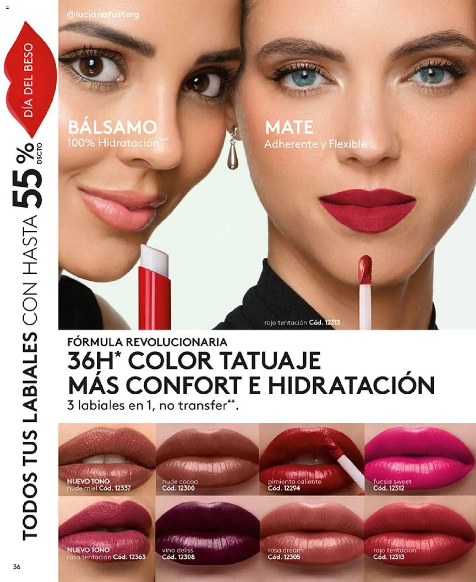 Catálogo Ésika Campaña 6 │ válido desde el 01.04.2026 | Página: 36 | Productos: Pimienta, Bálsamo, Mate, Vino