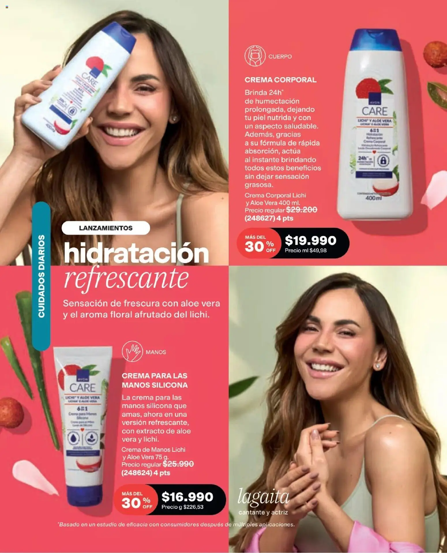 Avon revista - valida desde el 16/08/2026 | Página: 124 | Productos: Crema, Crema de manos, Aloe vera
